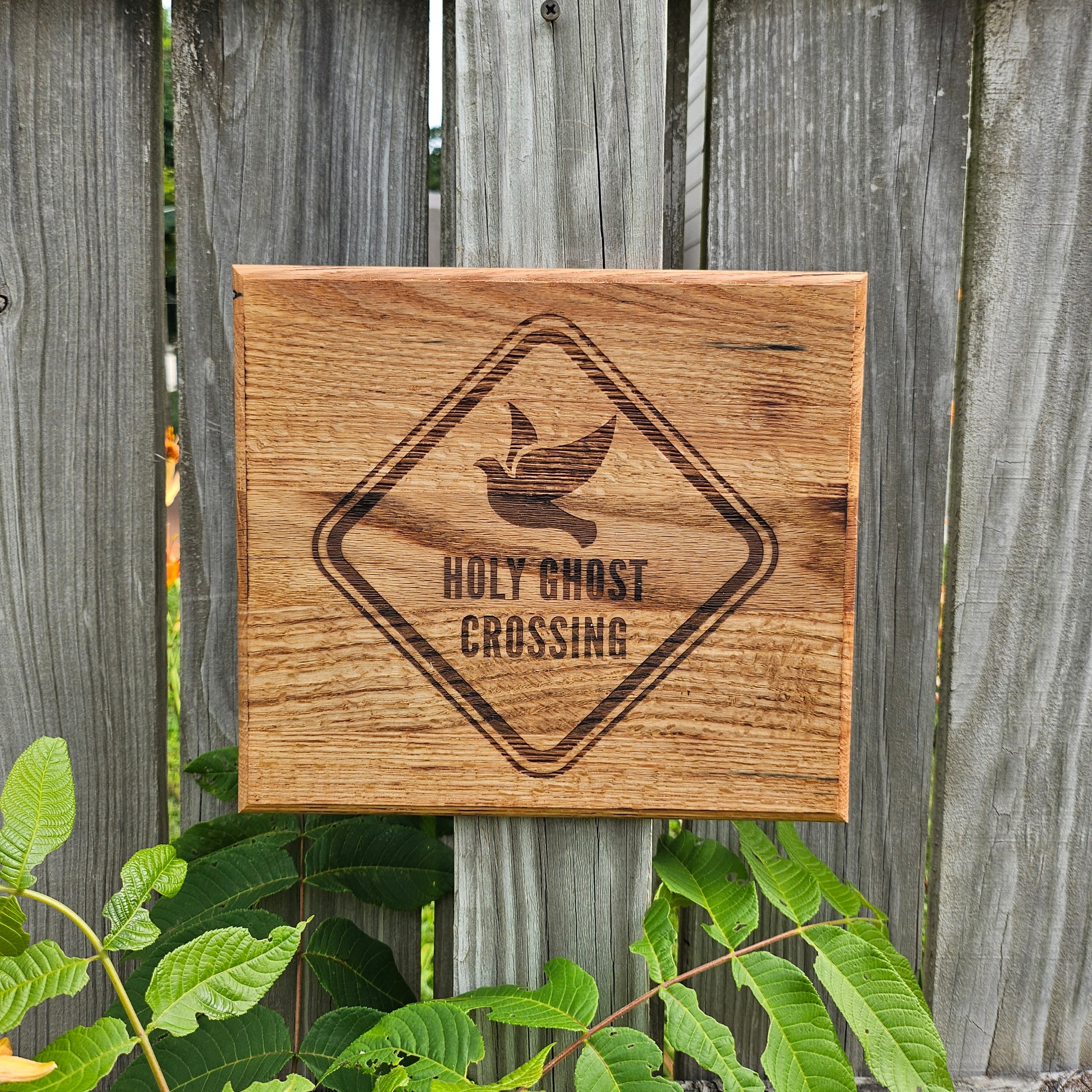 14 inch wood Slice of Scripture reclaimed pallet wood Bible verse wall art  - Christian decorative art home decor